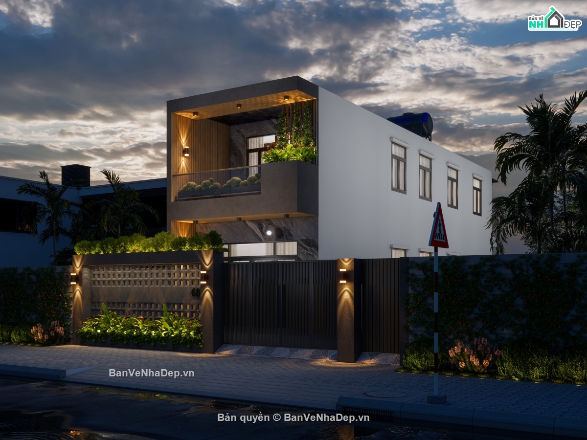 nhà phố 2 tầng 5x18m,nhà phố,nhà phố hiện đại